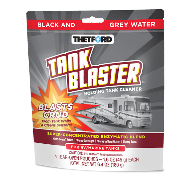 Thetford Thetford 96527 Tank Blaster Holding Tank Cleaner - 4-Pack 1.6 oz. Pouches 96527